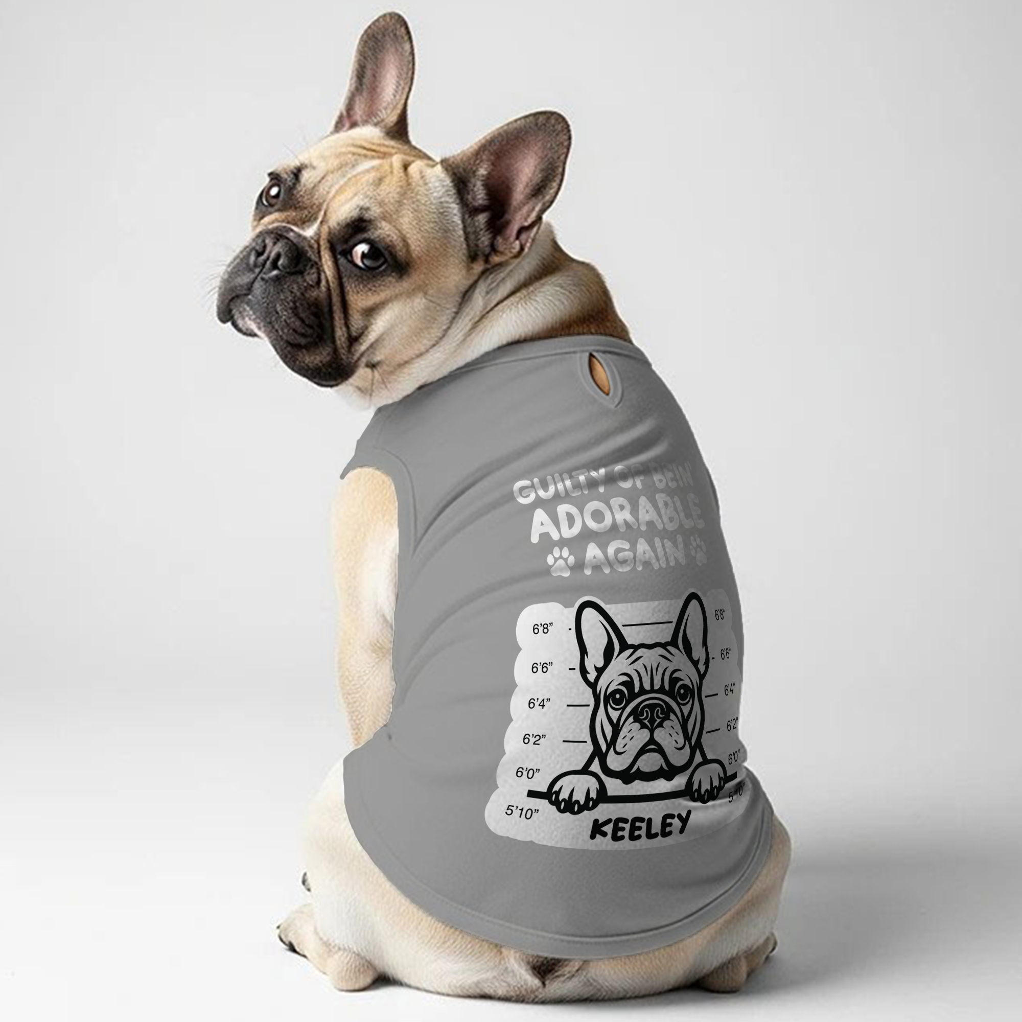 French Bulldog Personalized Unisex Shirt for Dog Lovers-fadou