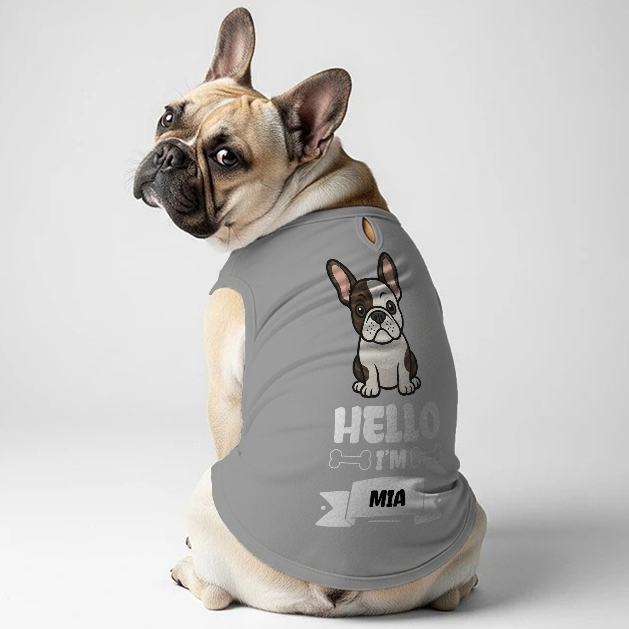 Frenchie Personalized Unisex Shirt for Frenchie Enthusiasts-fadou