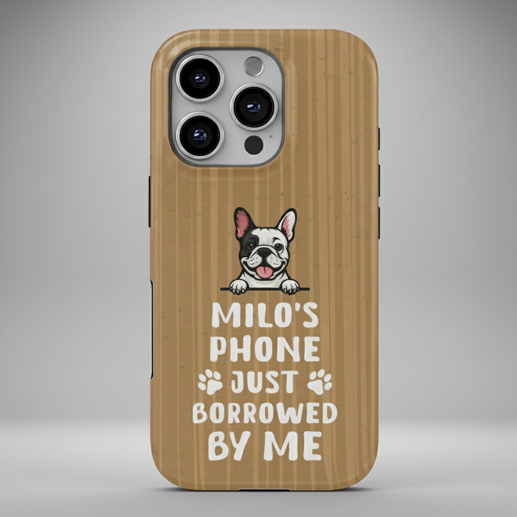 French Bulldog Personalized Protective Case for Pet Parents-fadou