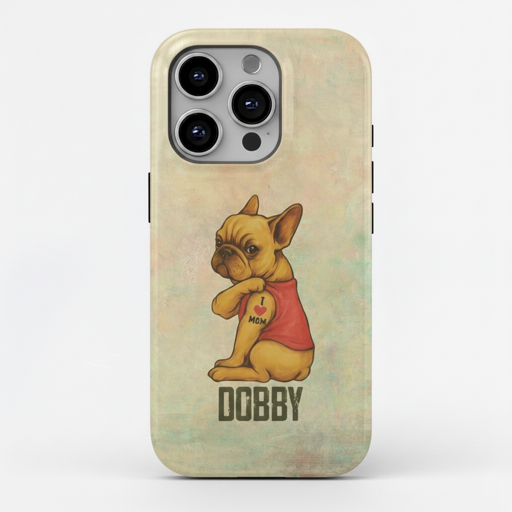 French Bulldog Personalized Protective Case for Frenchie Fans-fadou