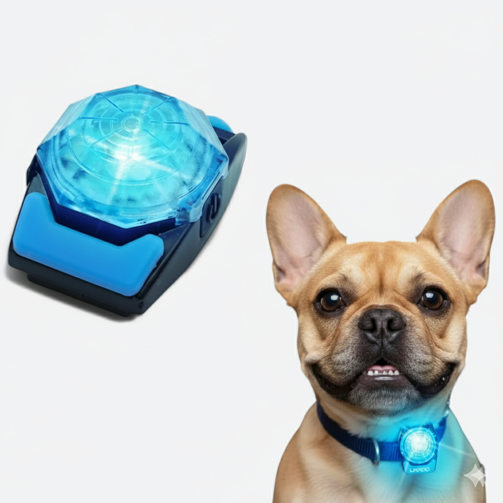 French Bulldog Rechargeable Neck Collar for Flat-Face Breeds-fadou