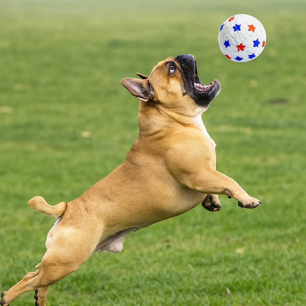 French Bulldog Bite-Resistant Chew Toy for Training Sessions-fadou