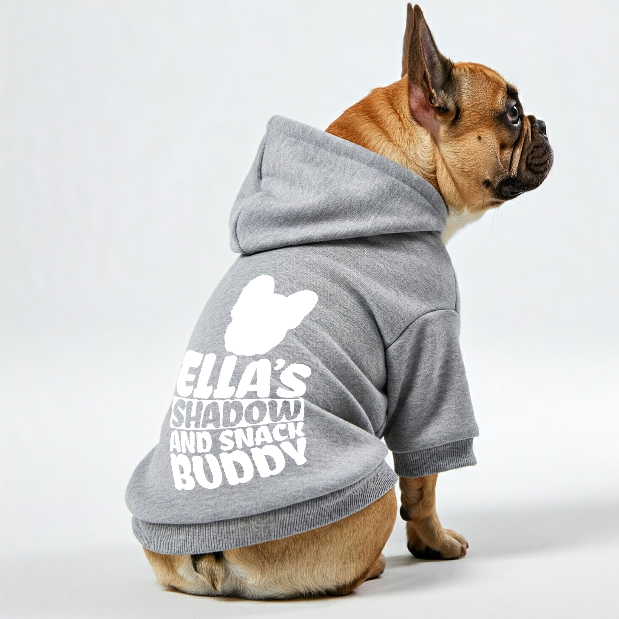 Personalized French Bulldog Hoodies with Owner's for French Bulldogs-fadou