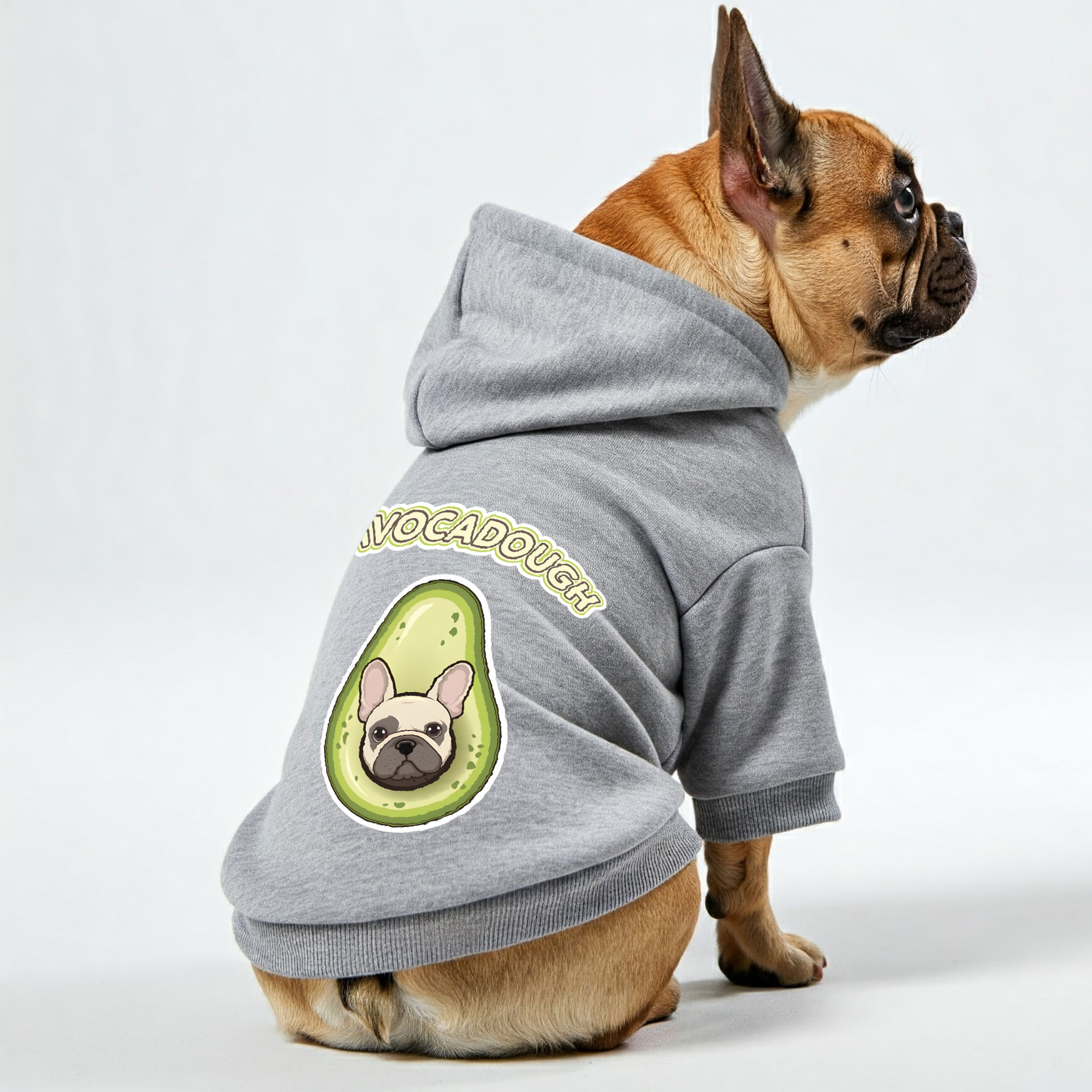 Personalized Cozy Pet Sweatshirt for Brachycephalic Dogs-fadou