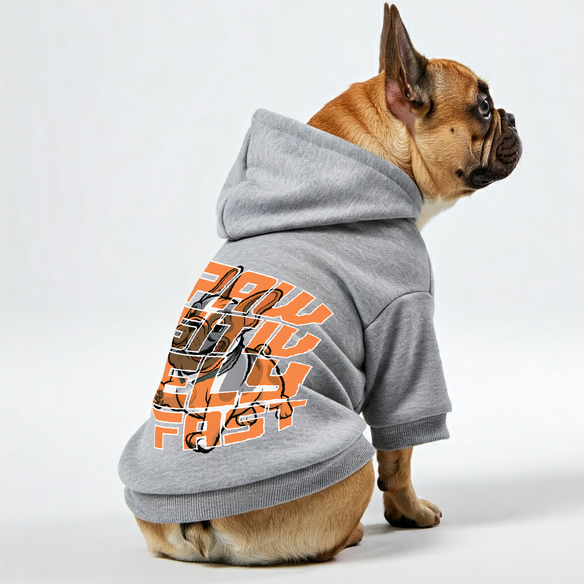 Pawsitively Cozy Pet Sweatshirt for Brachycephalic Dogs-fadou