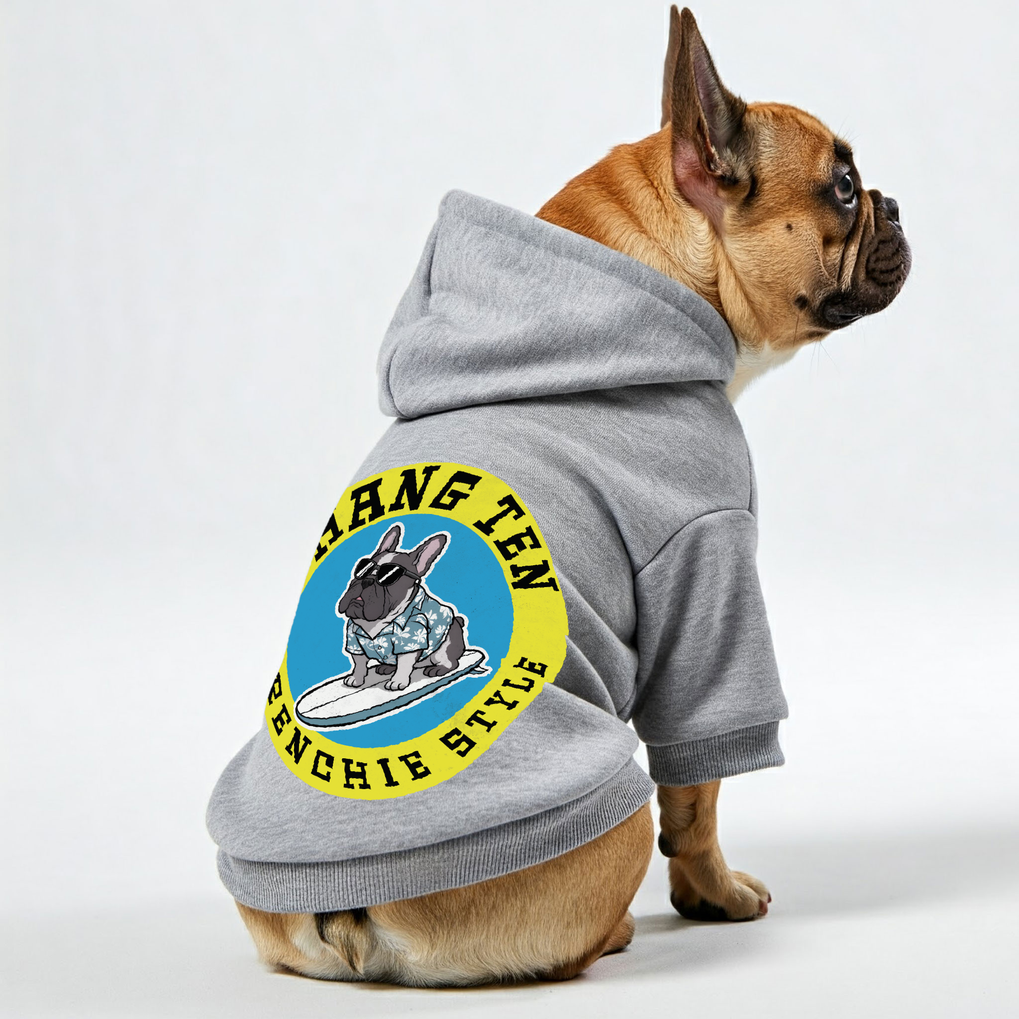 French Bulldog Stylish Cozy Hoodie for Outdoor Adventures-fadou