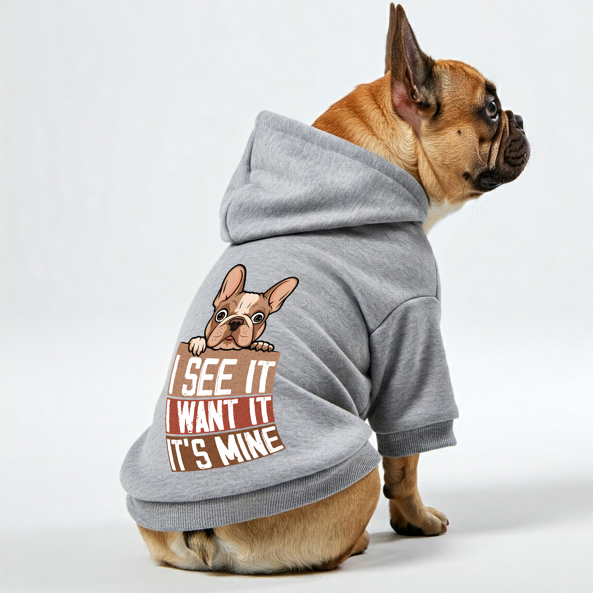 French Bulldog Funny Pet Sweatshirt for Training Sessions-fadou