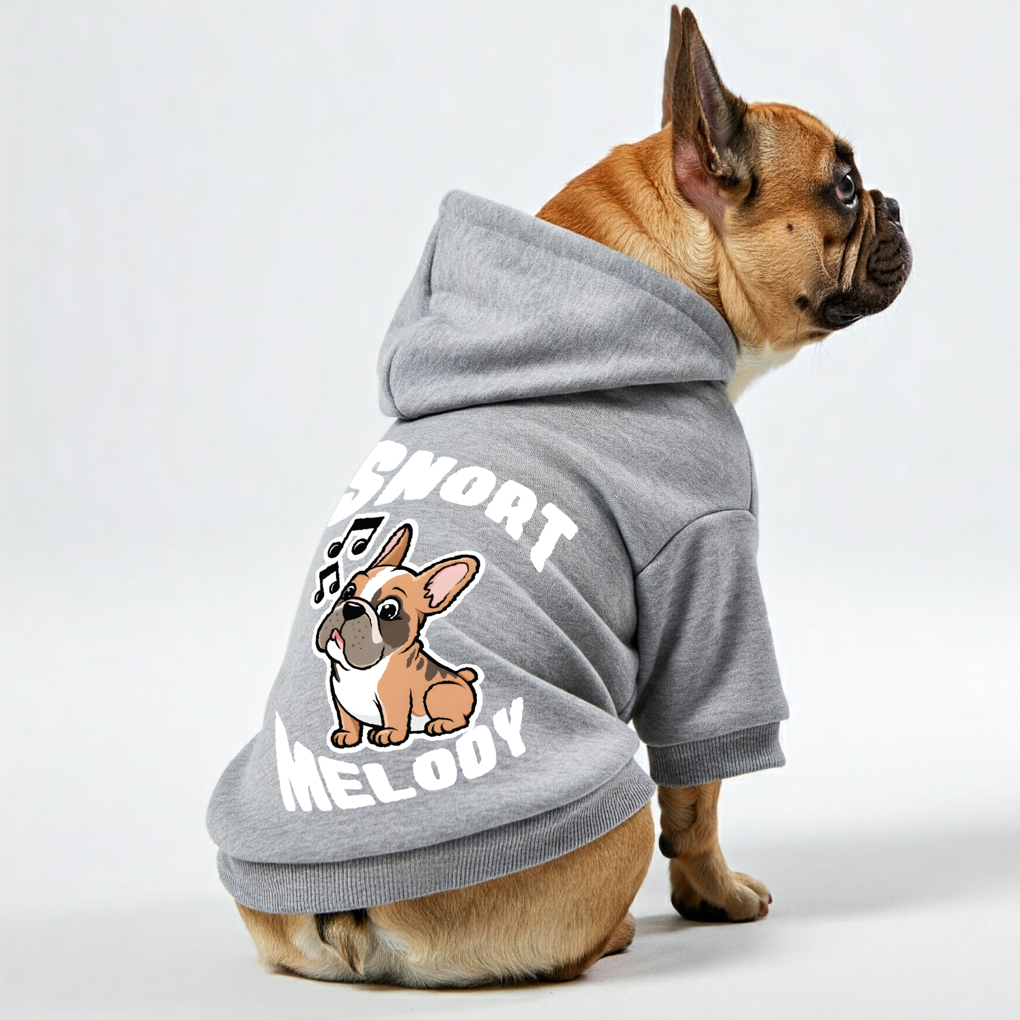 Snort French Bulldog Pet Sweatshirt for Training Sessions-fadou