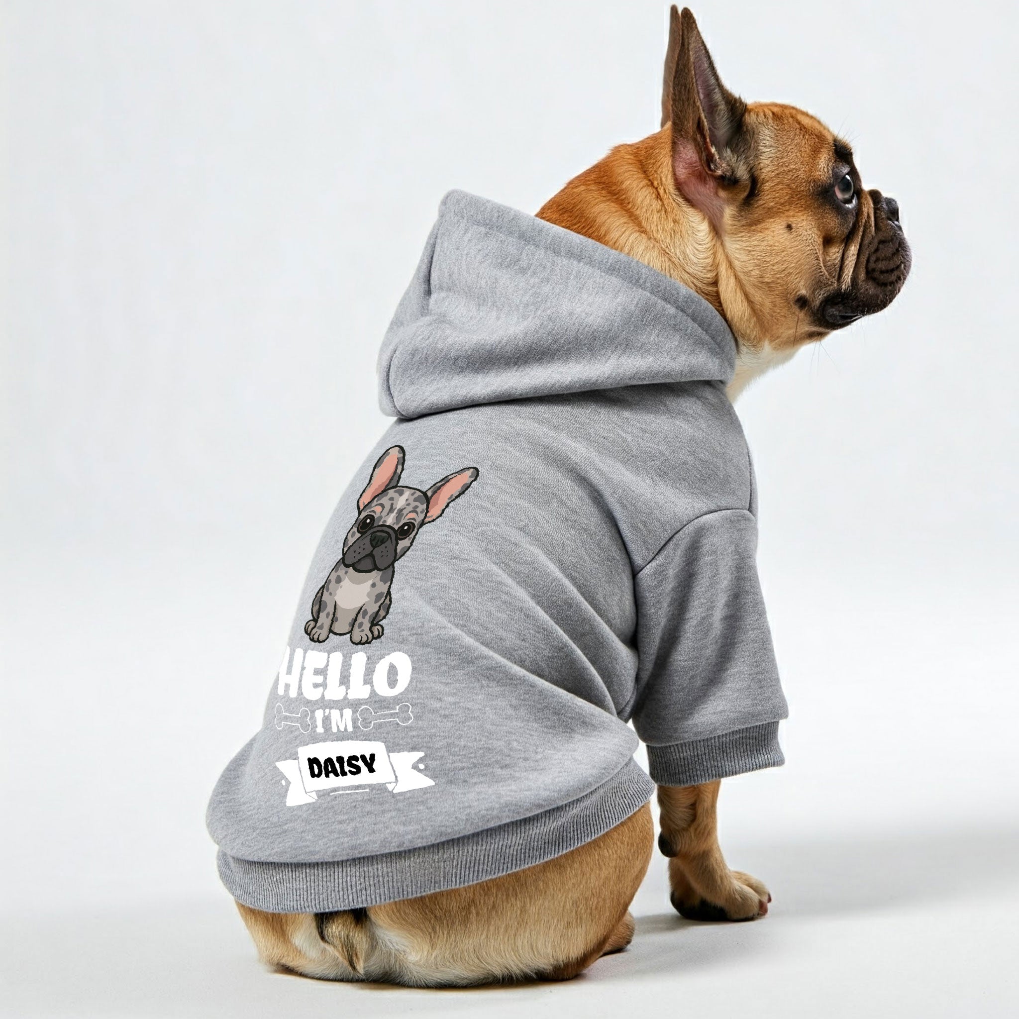 French Bulldog Stylish Dog Hoodie for Training Sessions-fadou