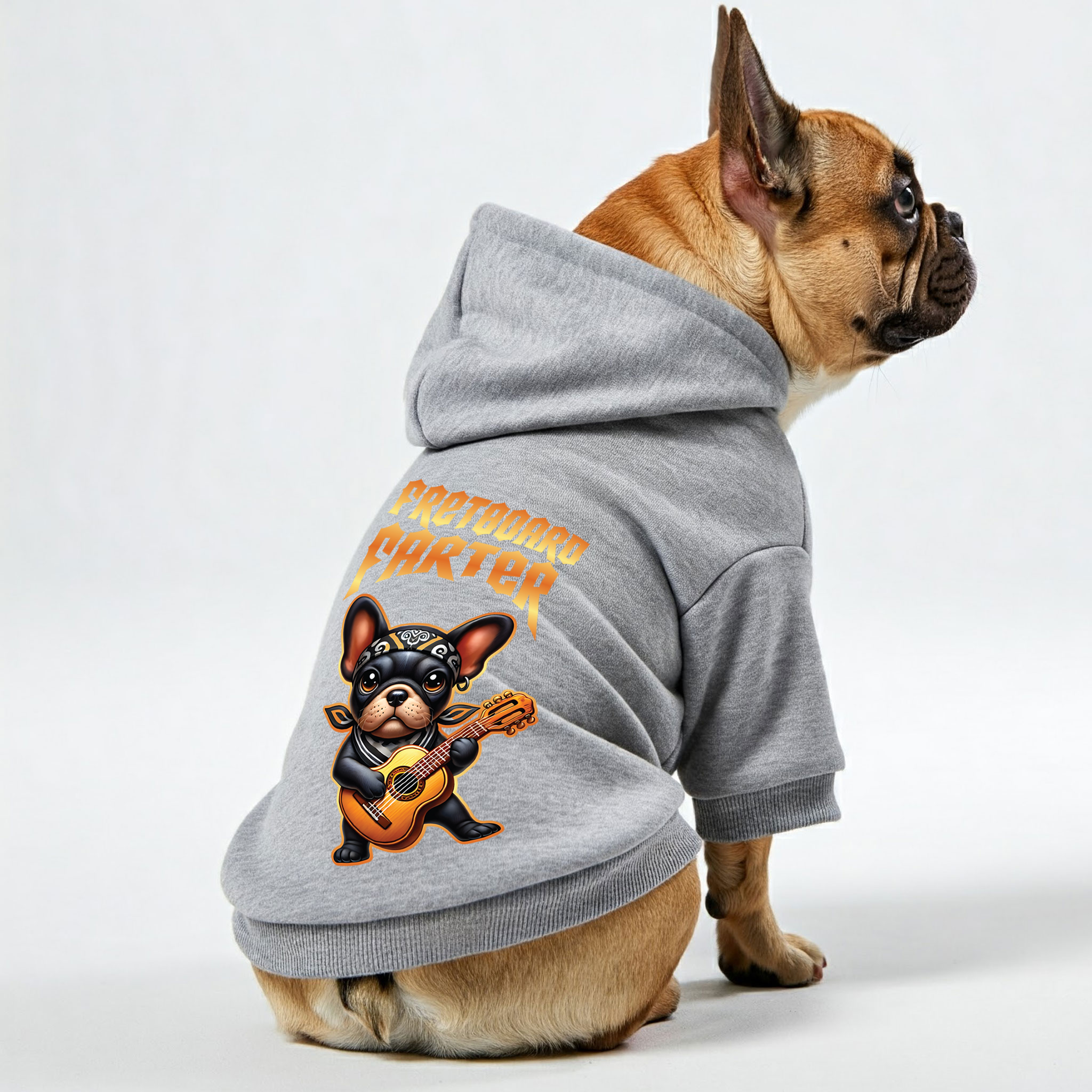 French Bulldog Personalized Cozy Hoodie for Training Sessions-fadou