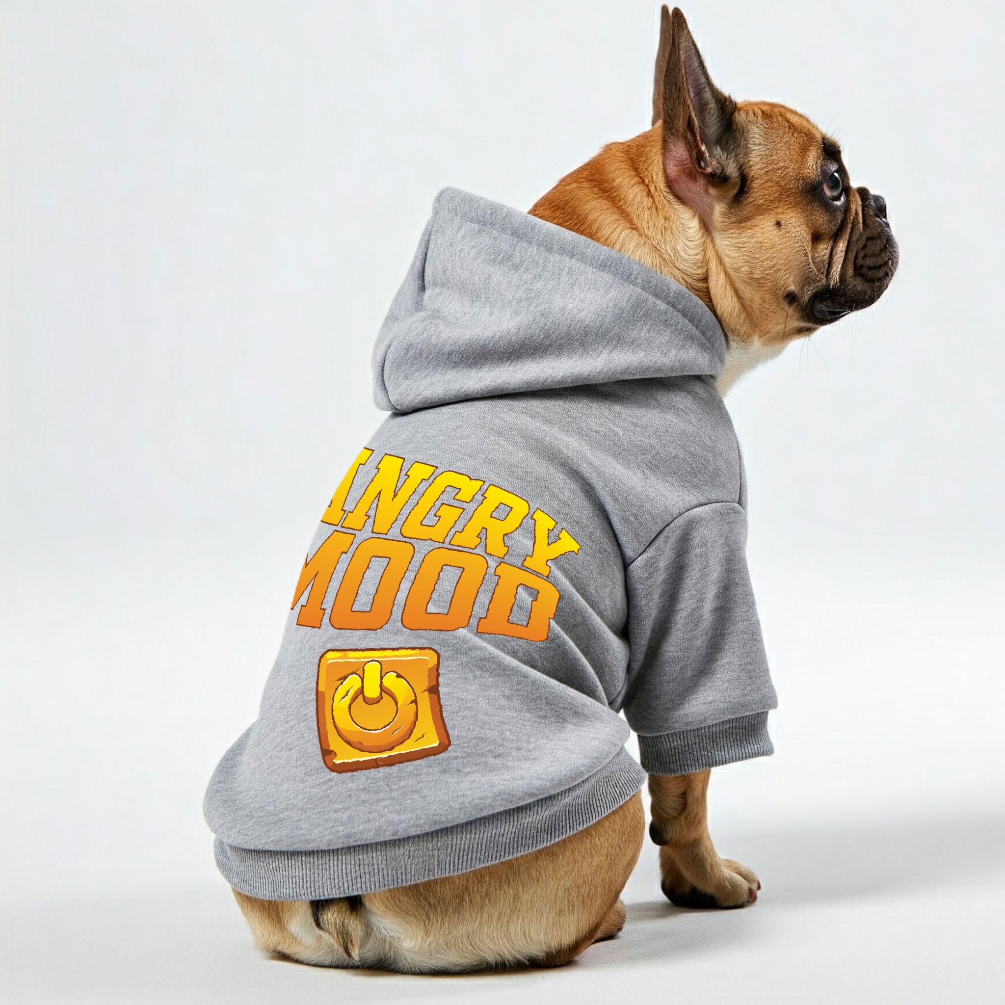 French Bulldog Cozy Pet Sweatshirt for Flat-Face Breeds-fadou