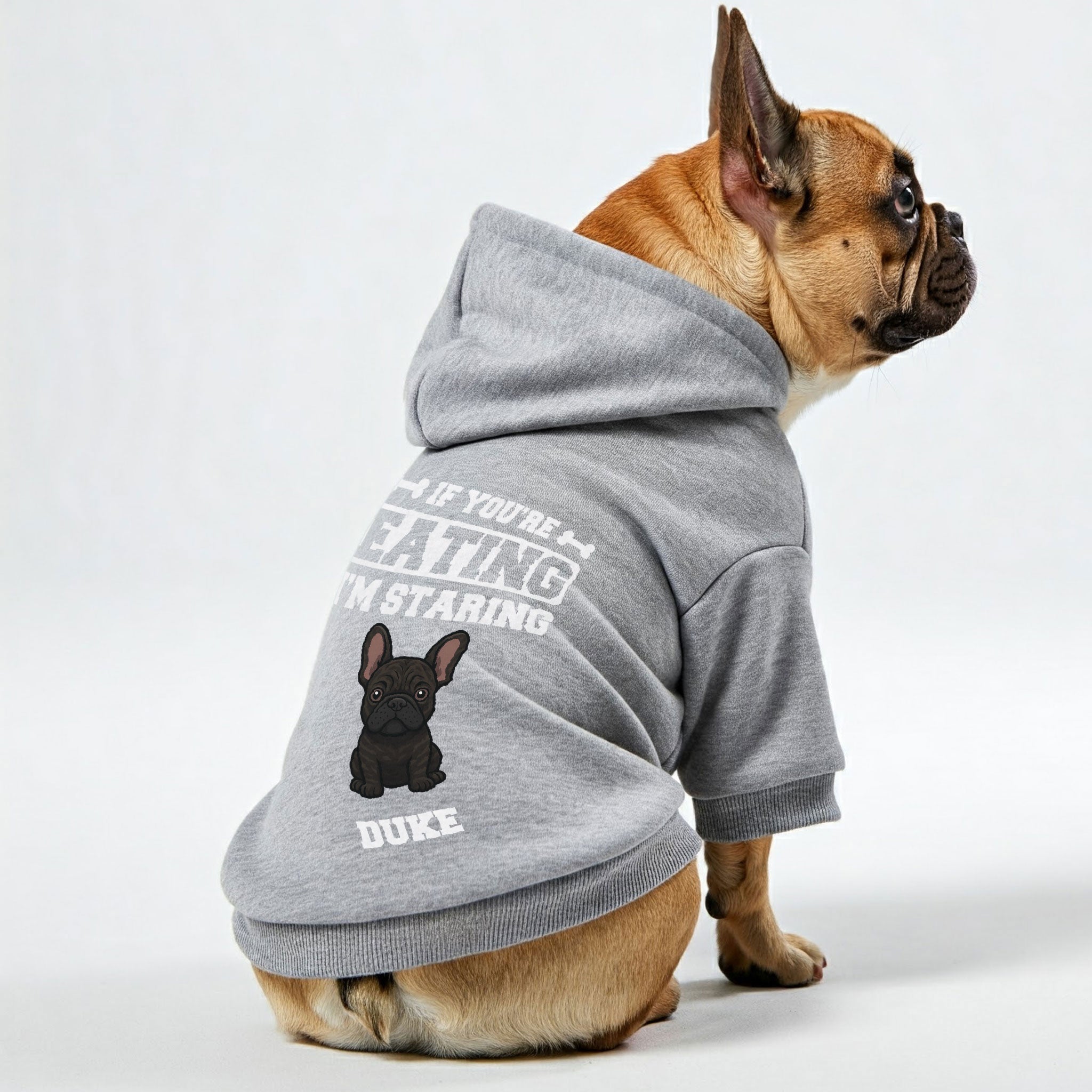 French Bulldog Cotton Cozy Hoodie for Outdoor Adventures-fadou