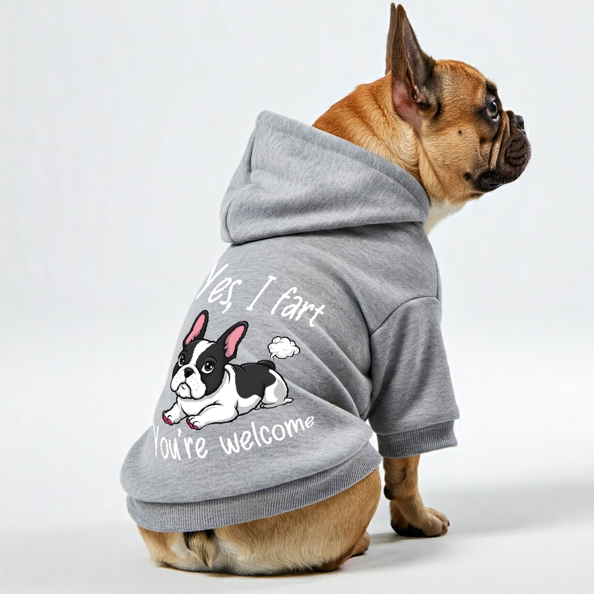 Yes, I Fart. You’re Welcome - Personalized French for French Bulldogs-fadou