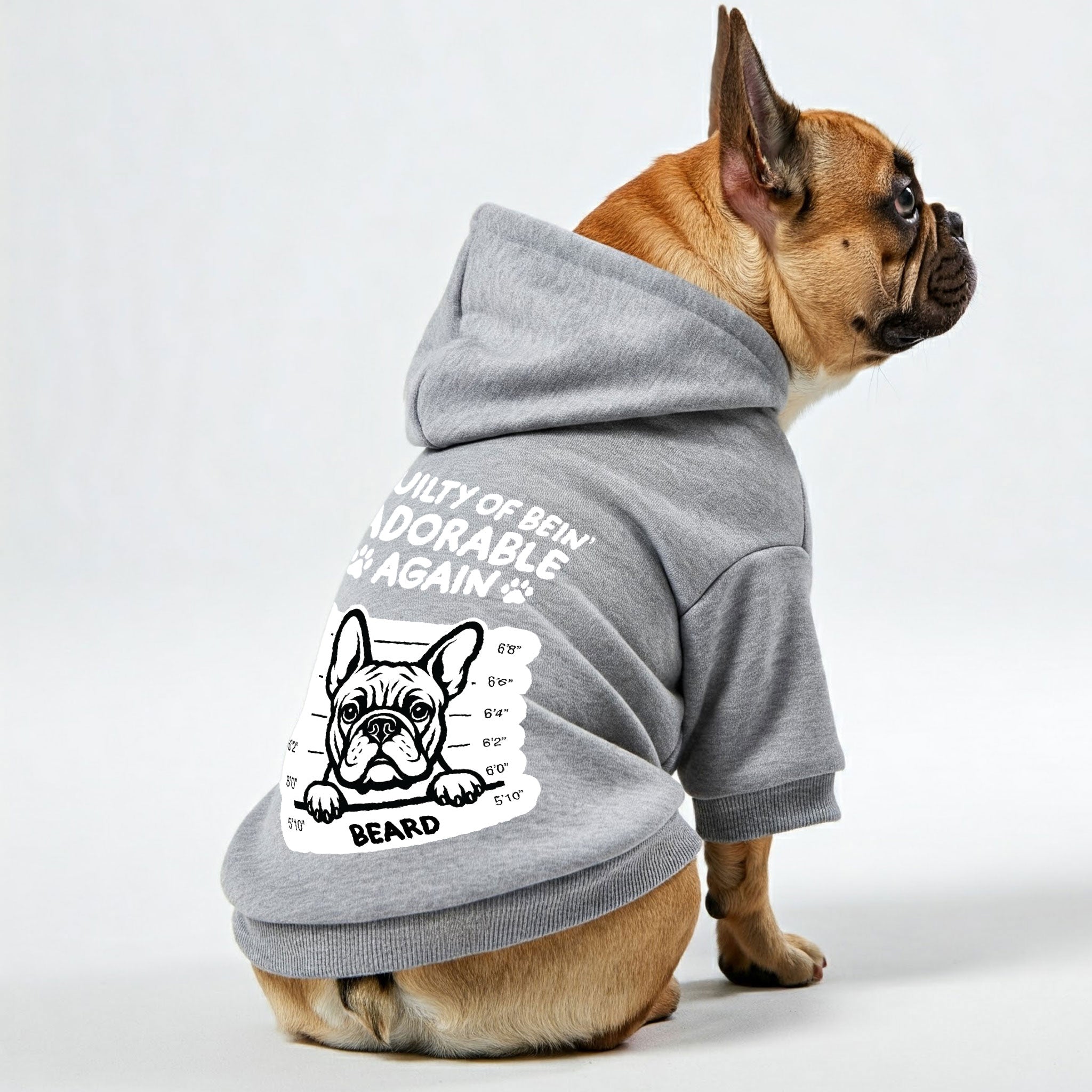 French Bulldog Premium Cozy Hoodie for Brachycephalic Dogs-fadou