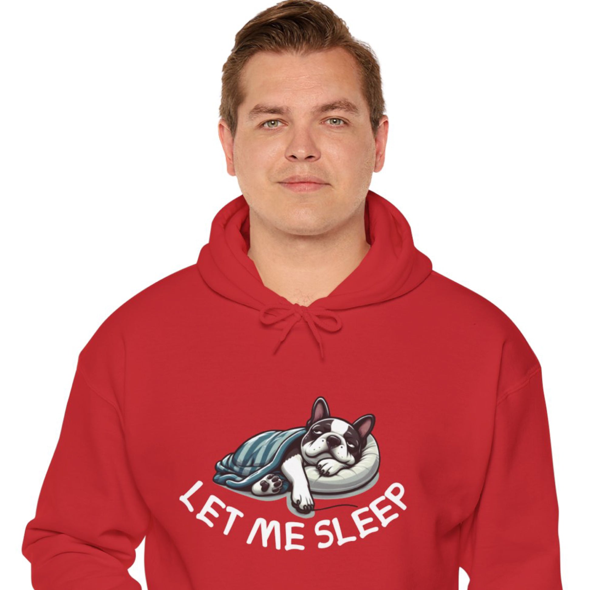 Bruiser French Bulldog Cotton Sweatshirt for Pet Parents-fadou