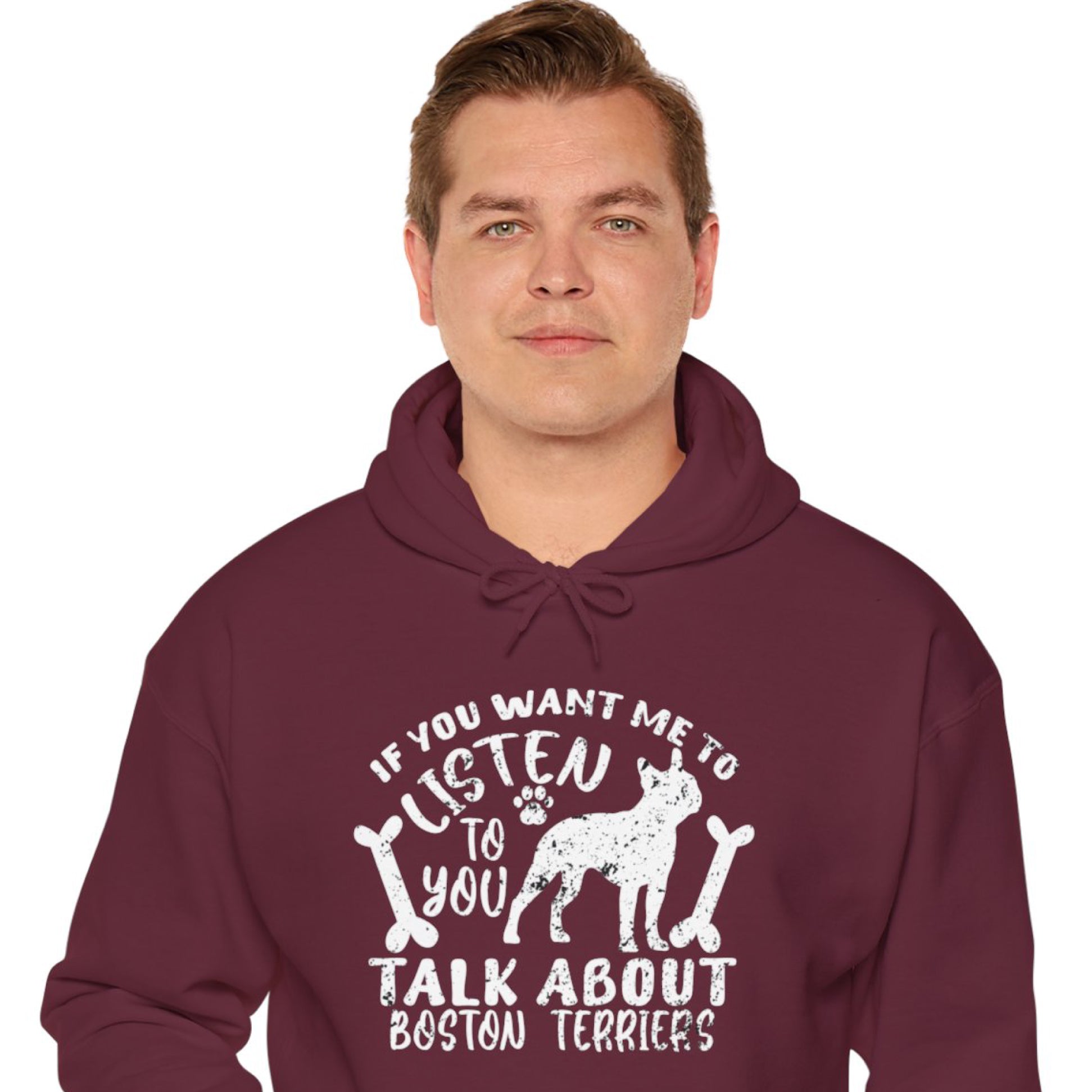 Bruin French Bulldog Fleece Hoodie for Frenchie Enthusiasts-fadou