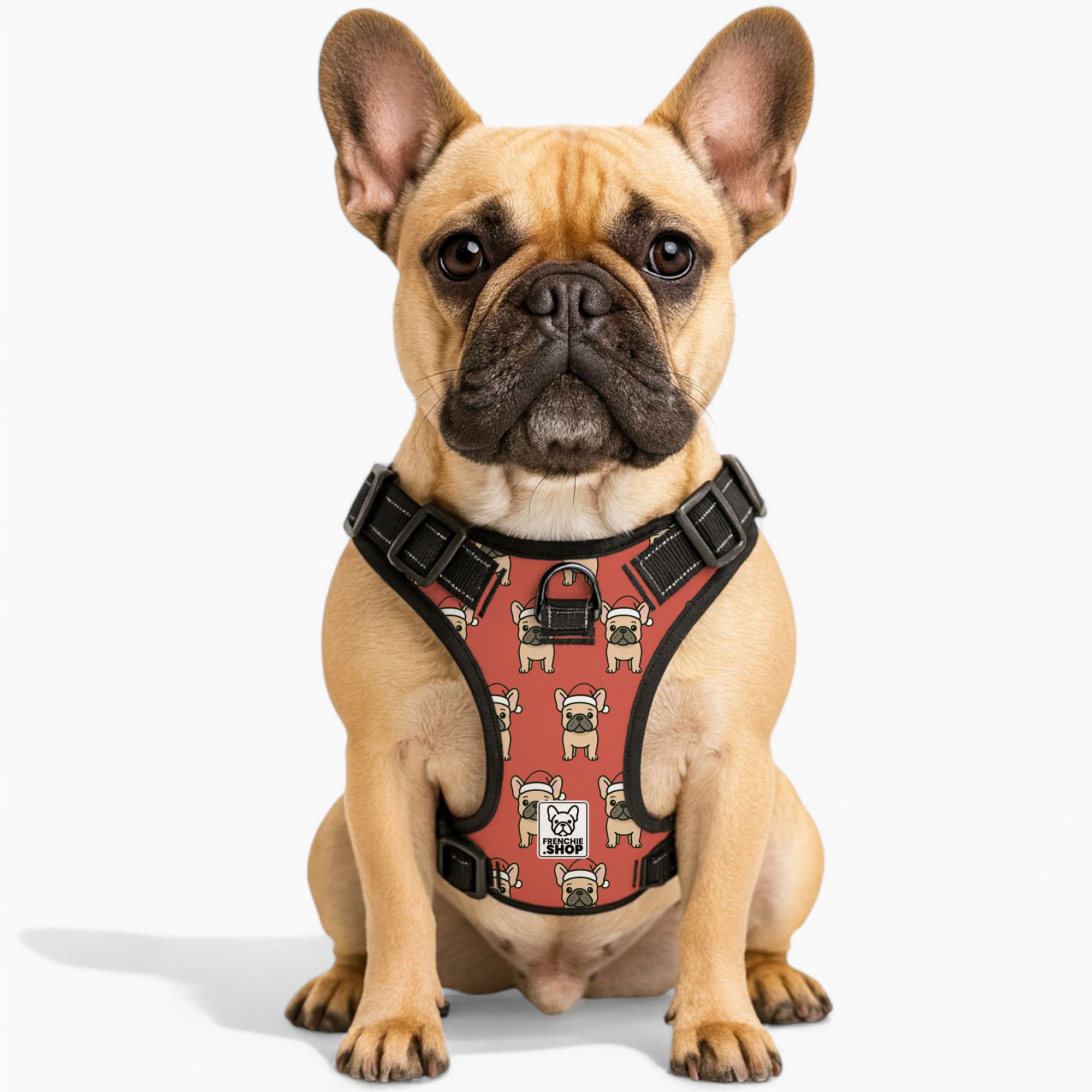 Maggie French Bulldog Chest Harness for Short-Nosed Dogs-fadou