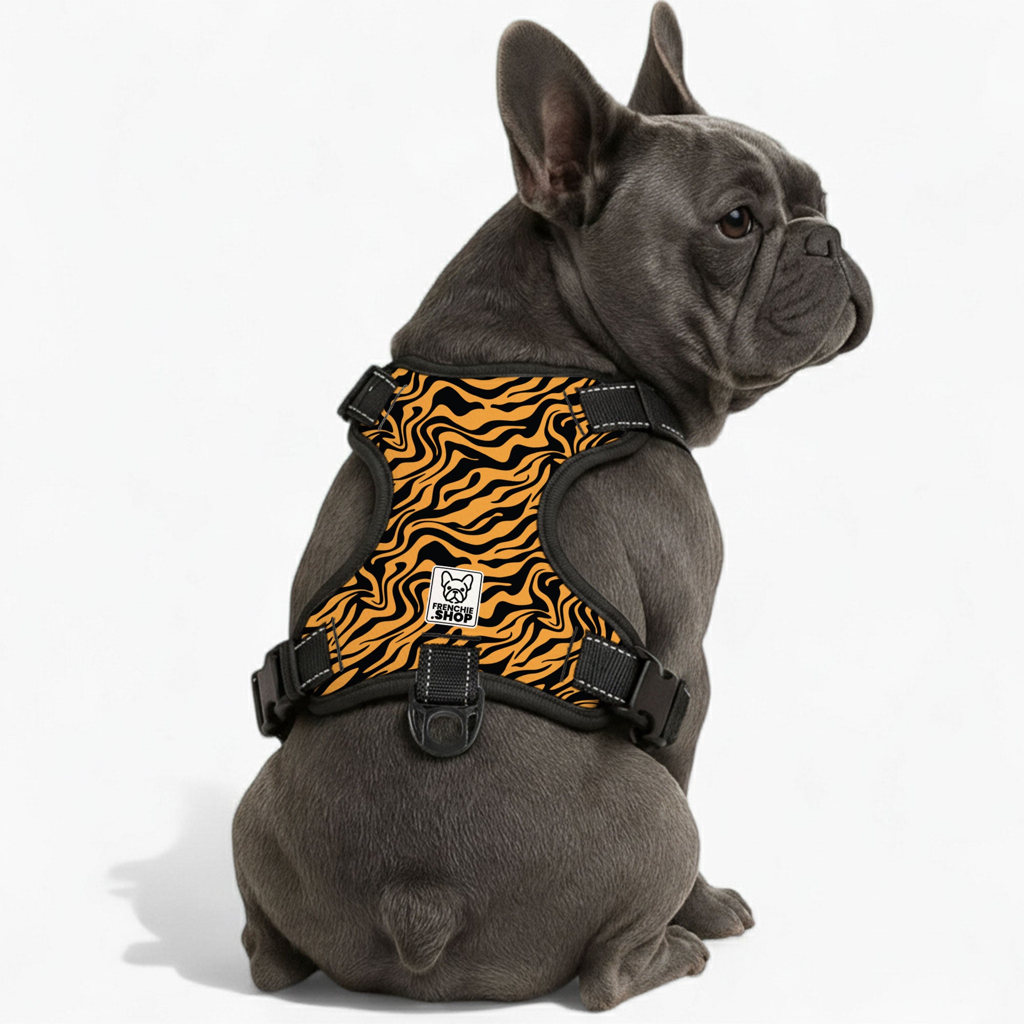 French Bulldog No-Pull No-Pull Vest for Short-Nosed Dogs-fadou