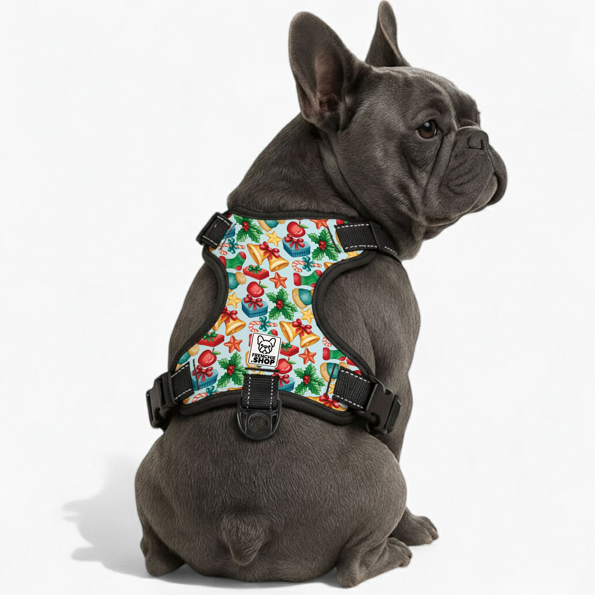 Mila French Bulldog No-Pull Vest for Brachycephalic Dogs-fadou