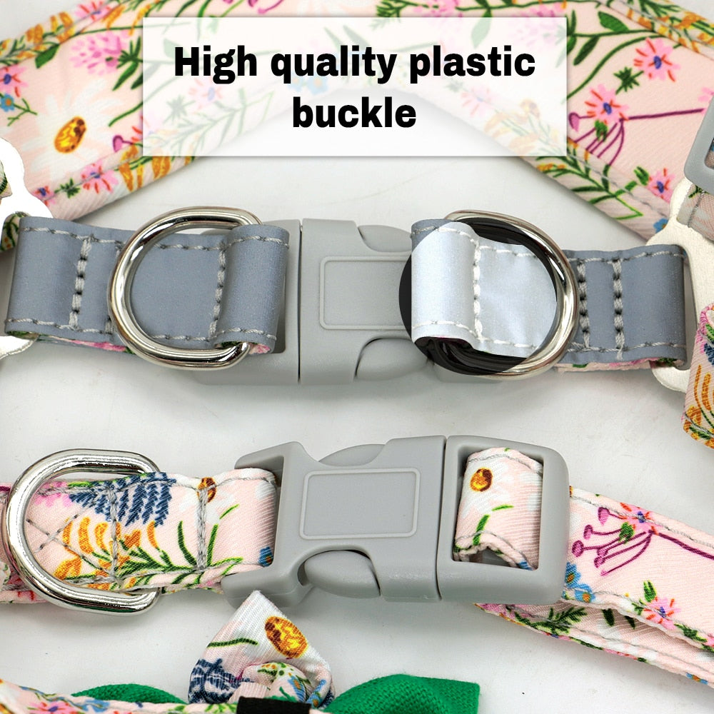 French Bulldog Printed Walking Harness for French Bulldogs-fadou