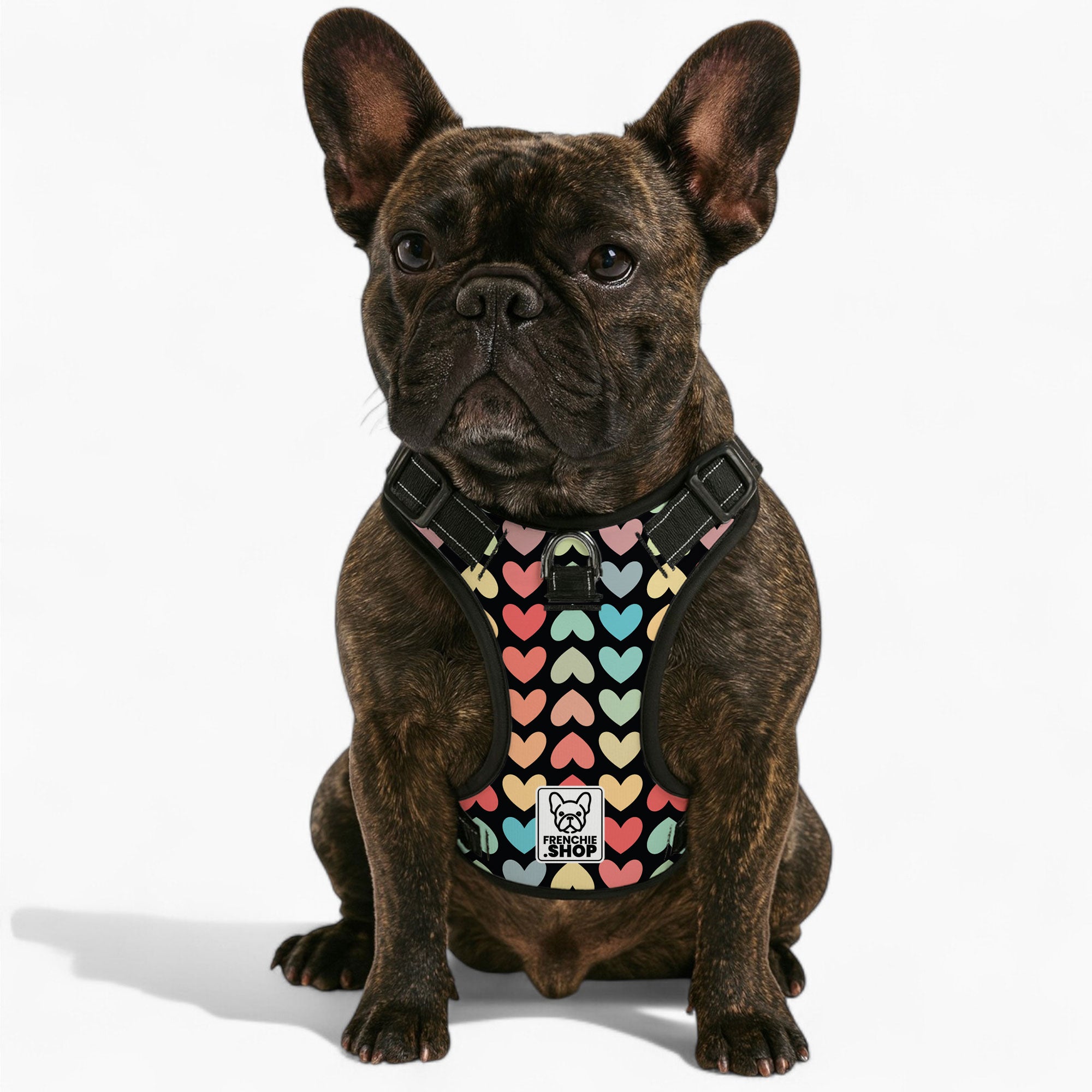 French Bulldog No-Pull No-Pull Vest for Outdoor Adventures-fadou