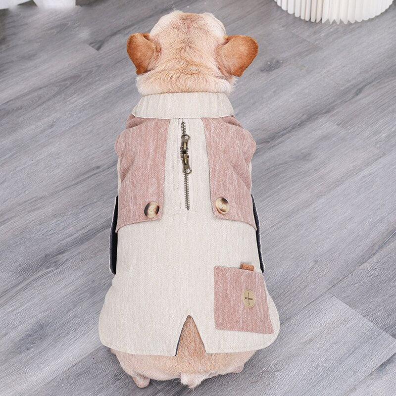 French Bulldog Premium Pet Jacket for Training Sessions-fadou