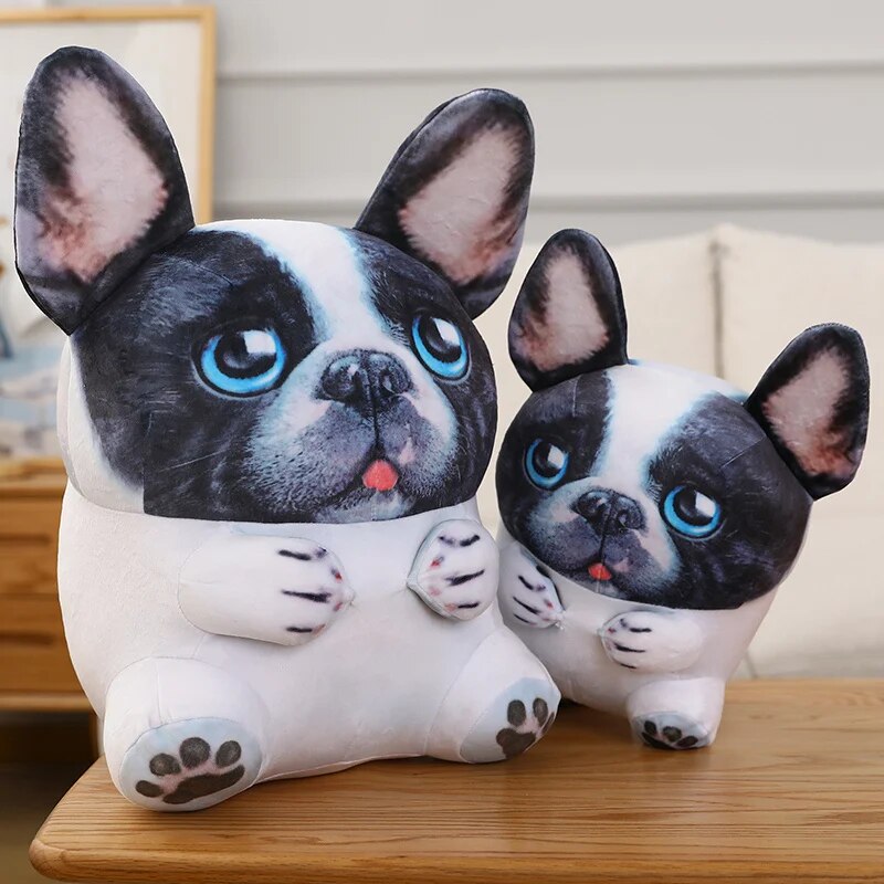 FrenchieHugs Plush Decorative Pillow for Frenchie Enthusiasts-fadou