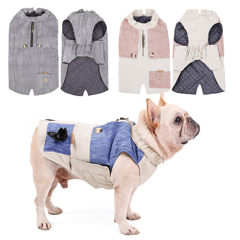 French Bulldog Premium Pet Jacket for Training Sessions-fadou
