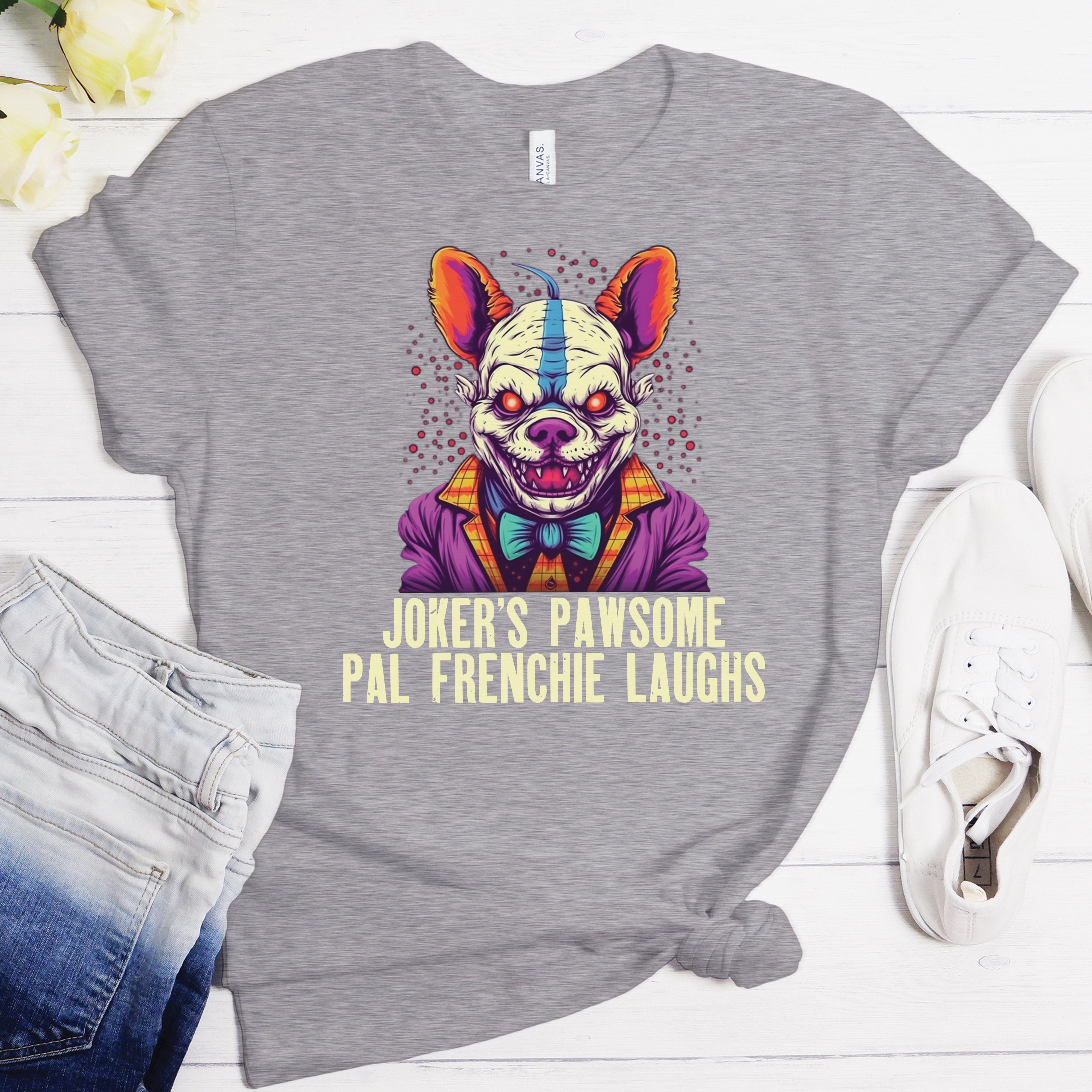 French Bulldog Halloween Dog Lover Tee for Bulldog Owners-fadou