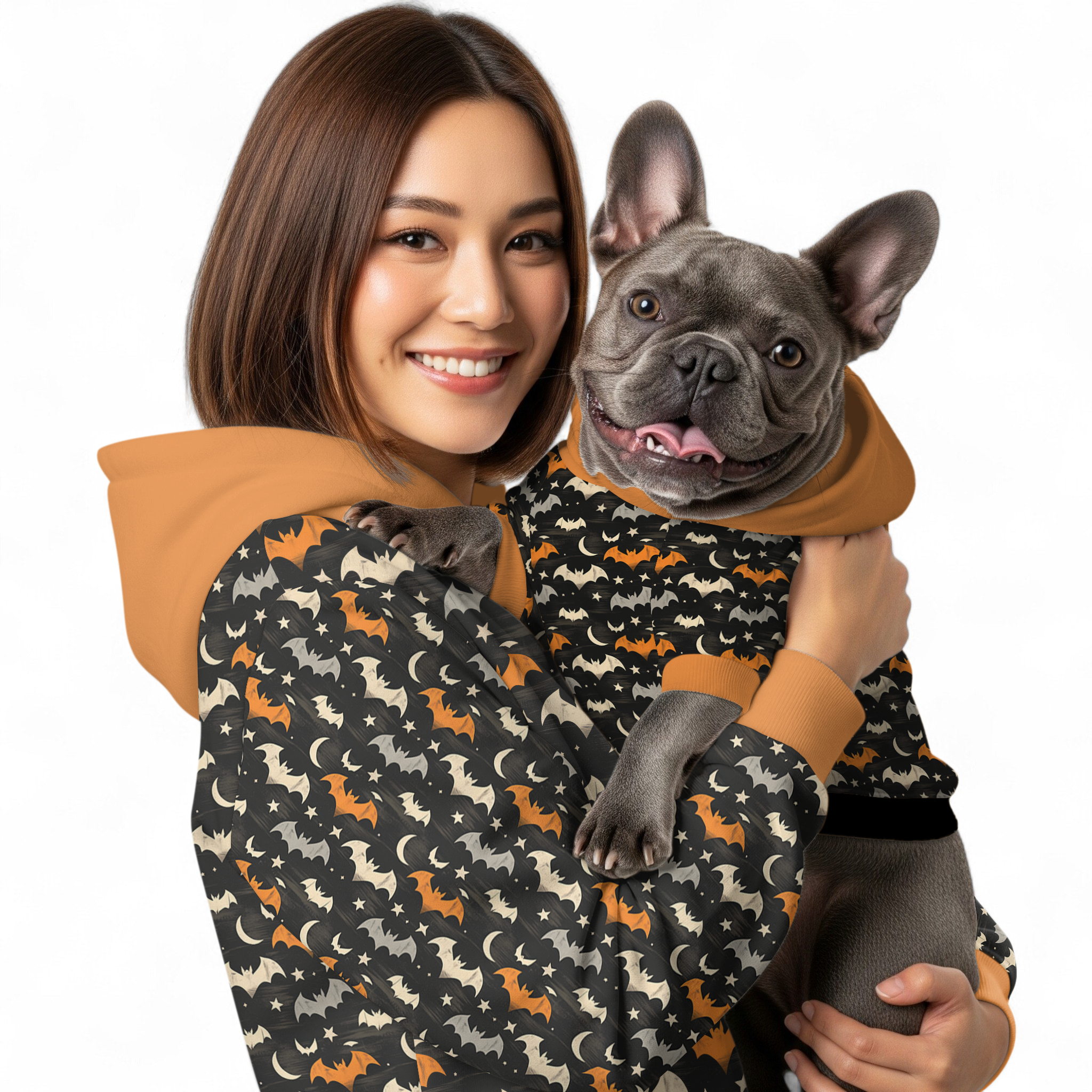 Halloween Halloween Pet Parent Pullover for Frenchie Enthusiasts-fadou
