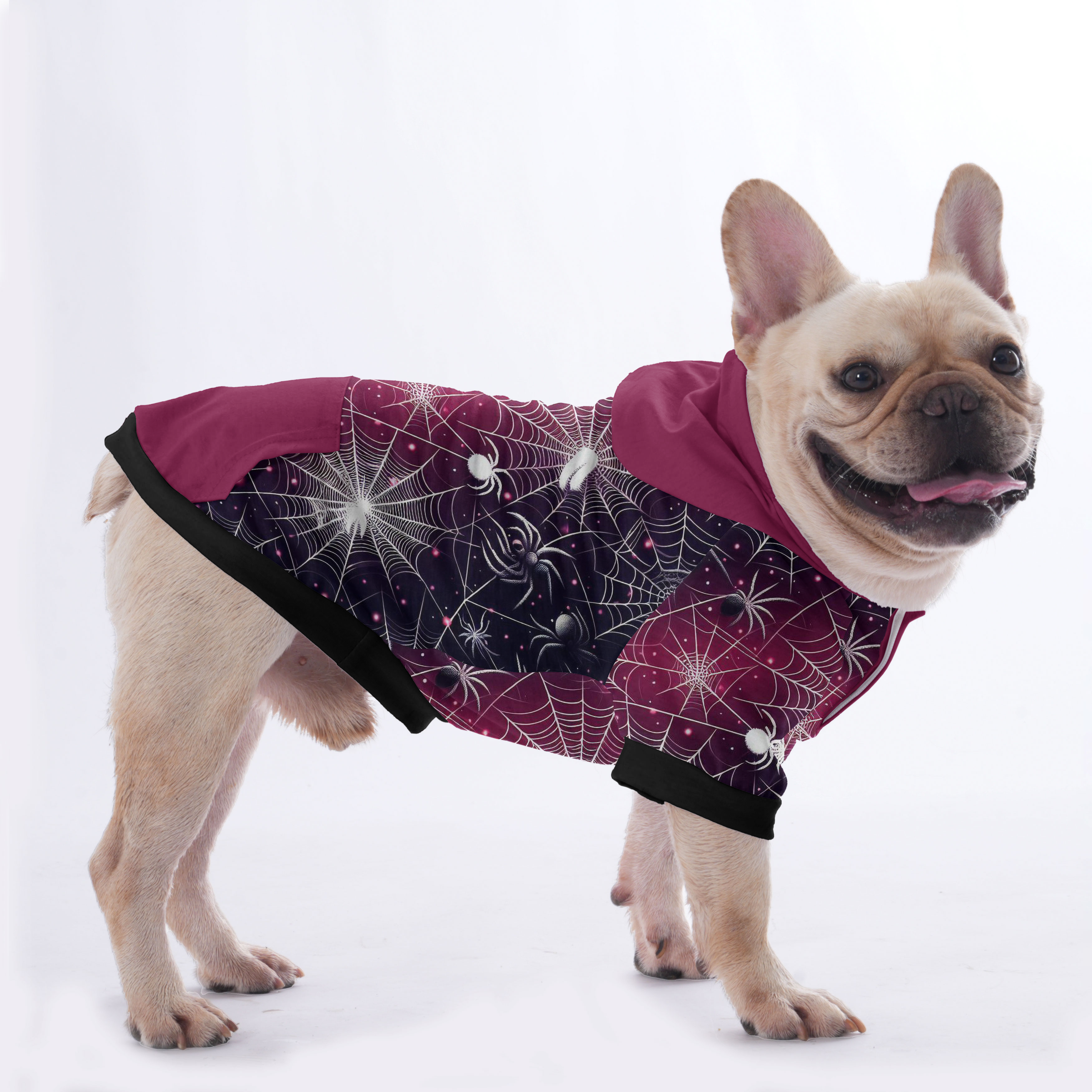 French Bulldog Halloween Cozy Hoodie for French Bulldogs-fadou