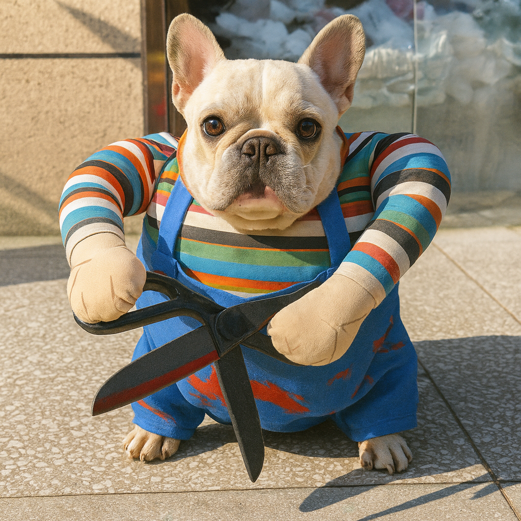 Dog Halloween Halloween Cosplay for Brachycephalic Dogs-fadou