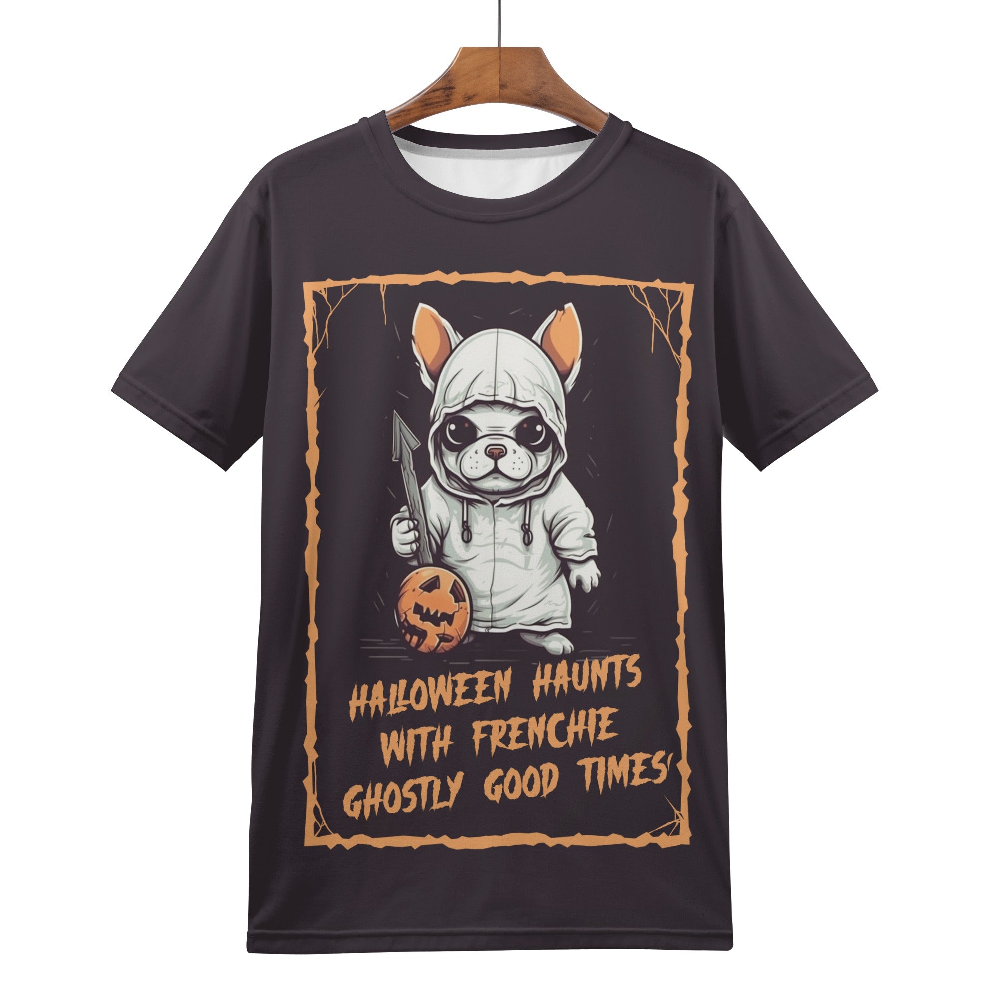 French Bulldog Halloween Dog Lover Tee for Dog Moms & Dads-fadou