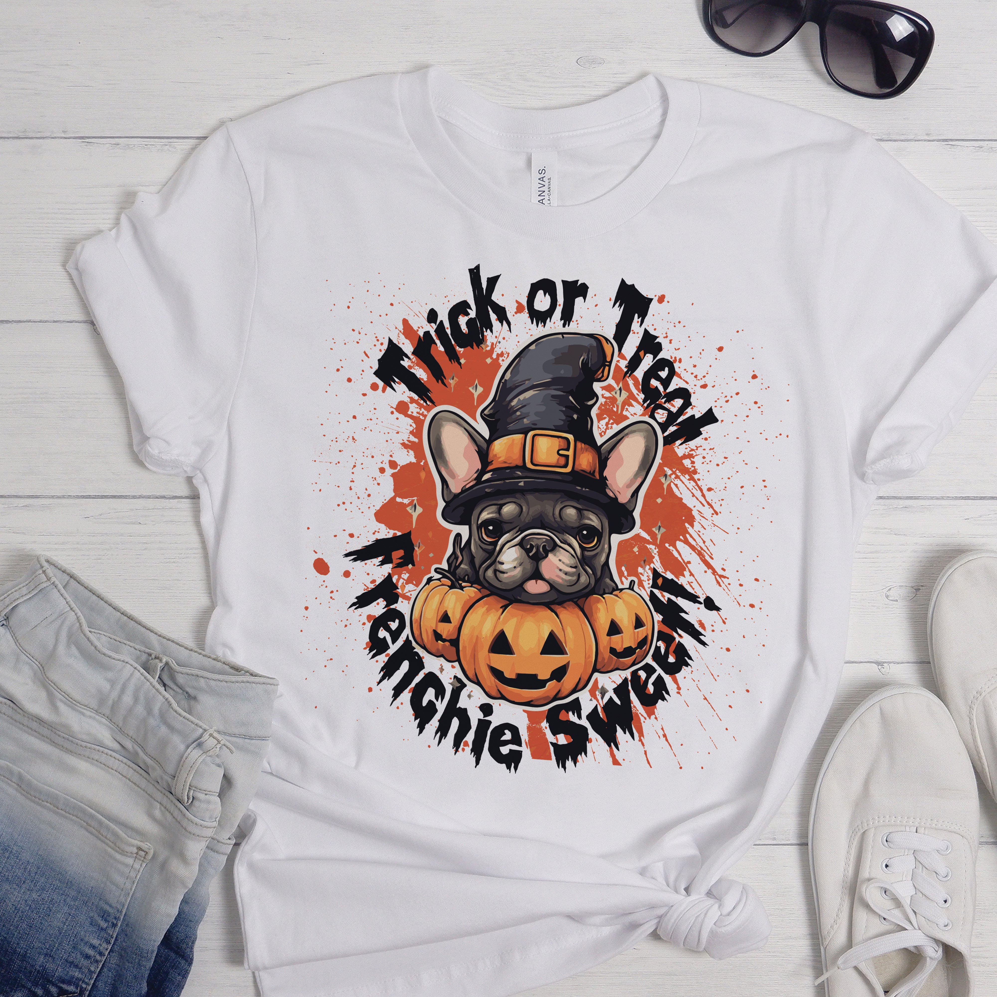 French Bulldog Halloween Unisex Shirt for Dog Moms & Dads-fadou