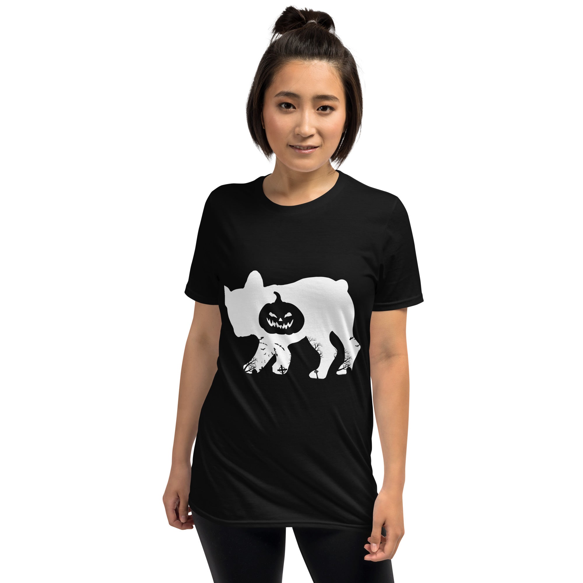 French Bulldog Halloween Dog Lover Tee for Everyday Wear-fadou