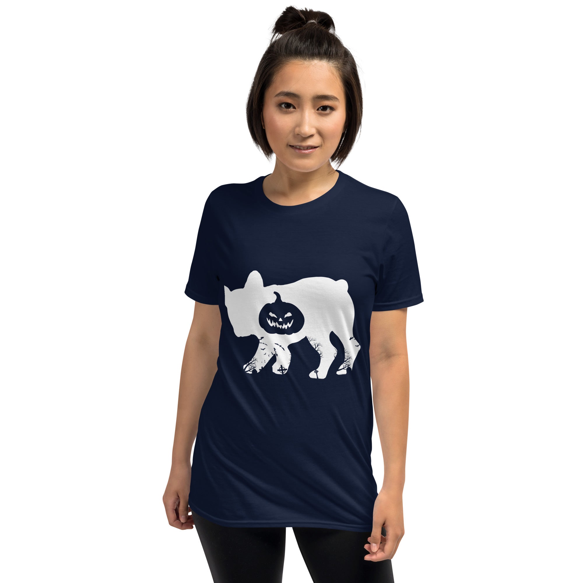 French Bulldog Halloween Dog Lover Tee for Everyday Wear-fadou