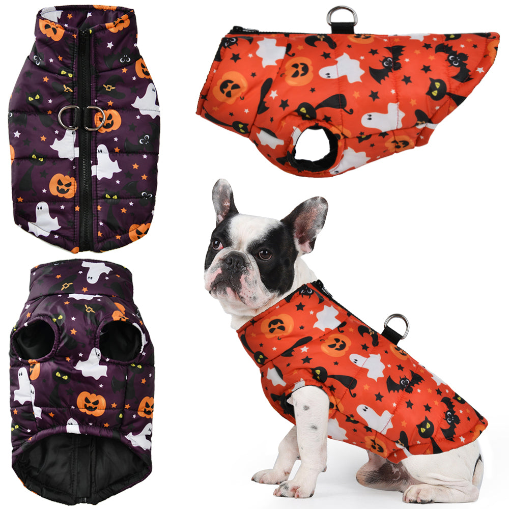 French Bulldog Cozy Winter Jacket for Brachycephalic Dogs-fadou