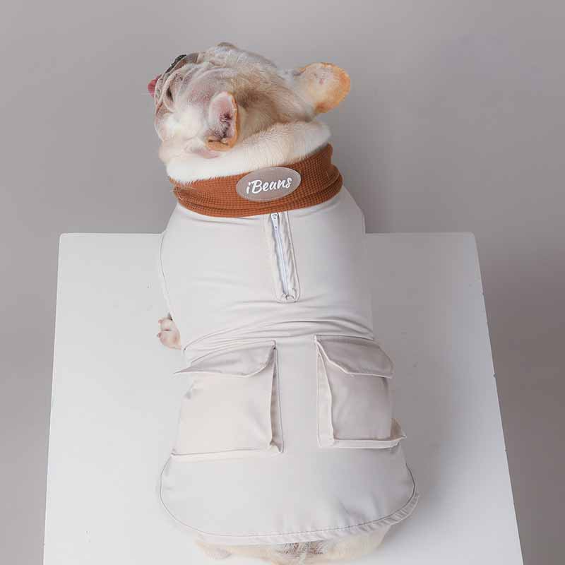 French Bulldog Winter Winter Jacket for Short-Nosed Dogs-fadou