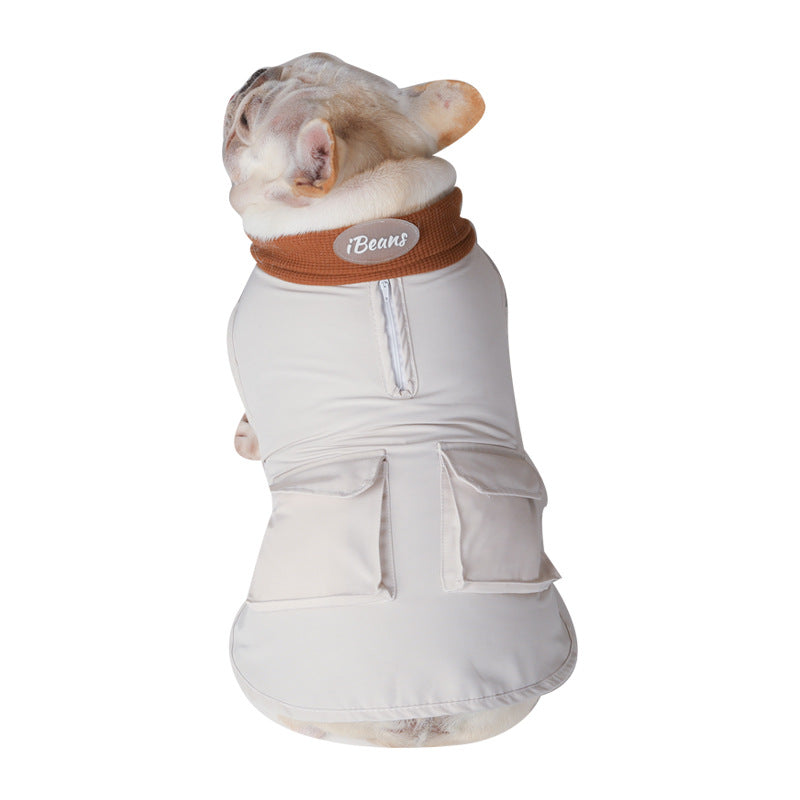 French Bulldog Winter Winter Jacket for Short-Nosed Dogs-fadou