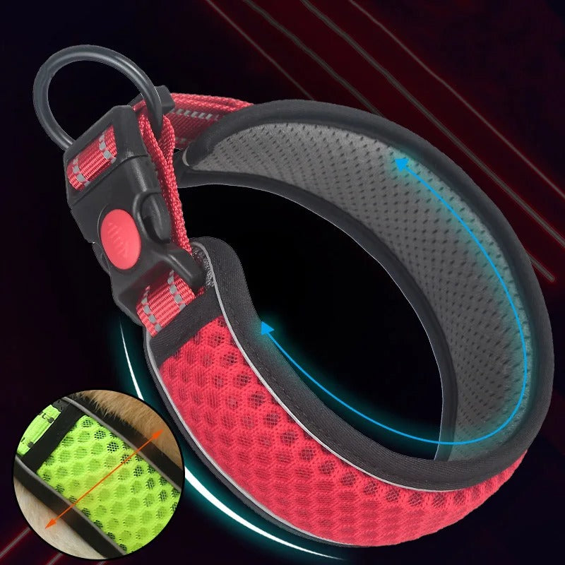 Adjustable Breathable Adjustable Collar for Daily Walks-fadou