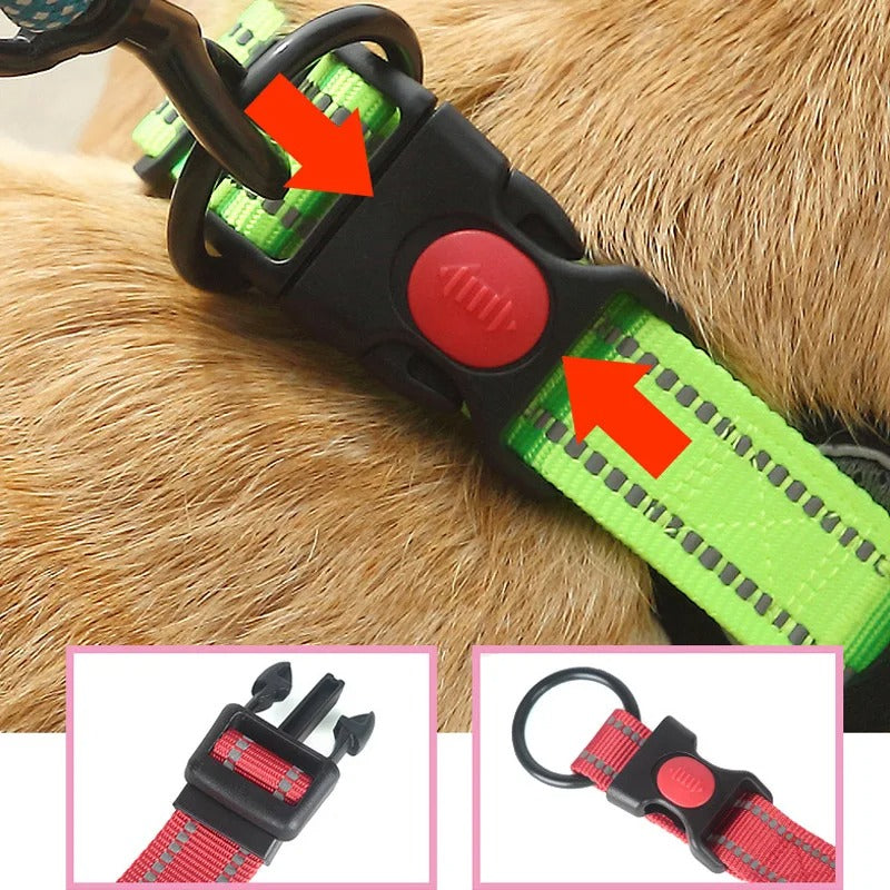 Adjustable Breathable Adjustable Collar for Daily Walks-fadou