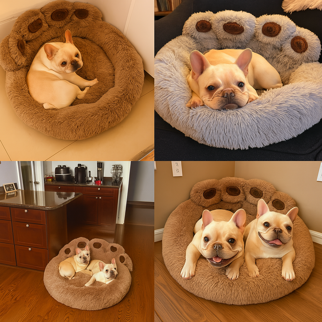 Hibernate French Bulldog Cozy Sofa Bed for Short-Nosed Dogs-fadou