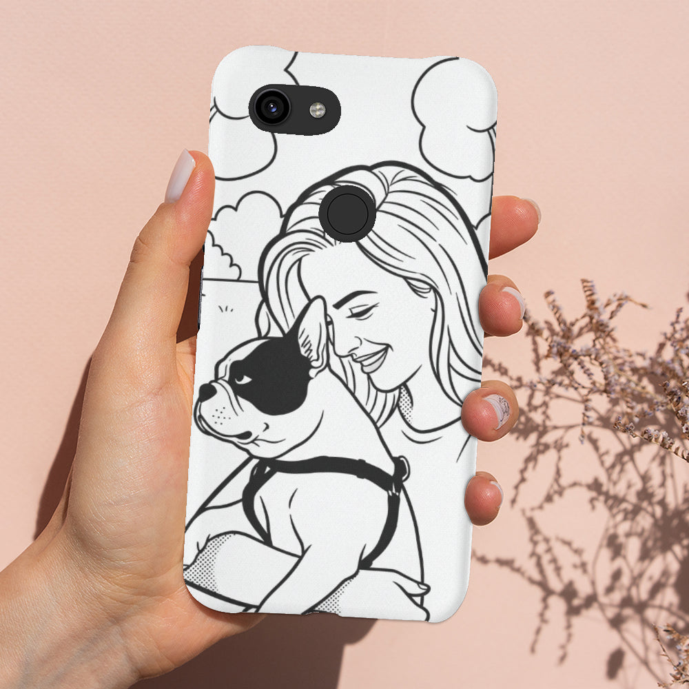 Frenchie Personalized Protective Case for Frenchie Enthusiasts-fadou