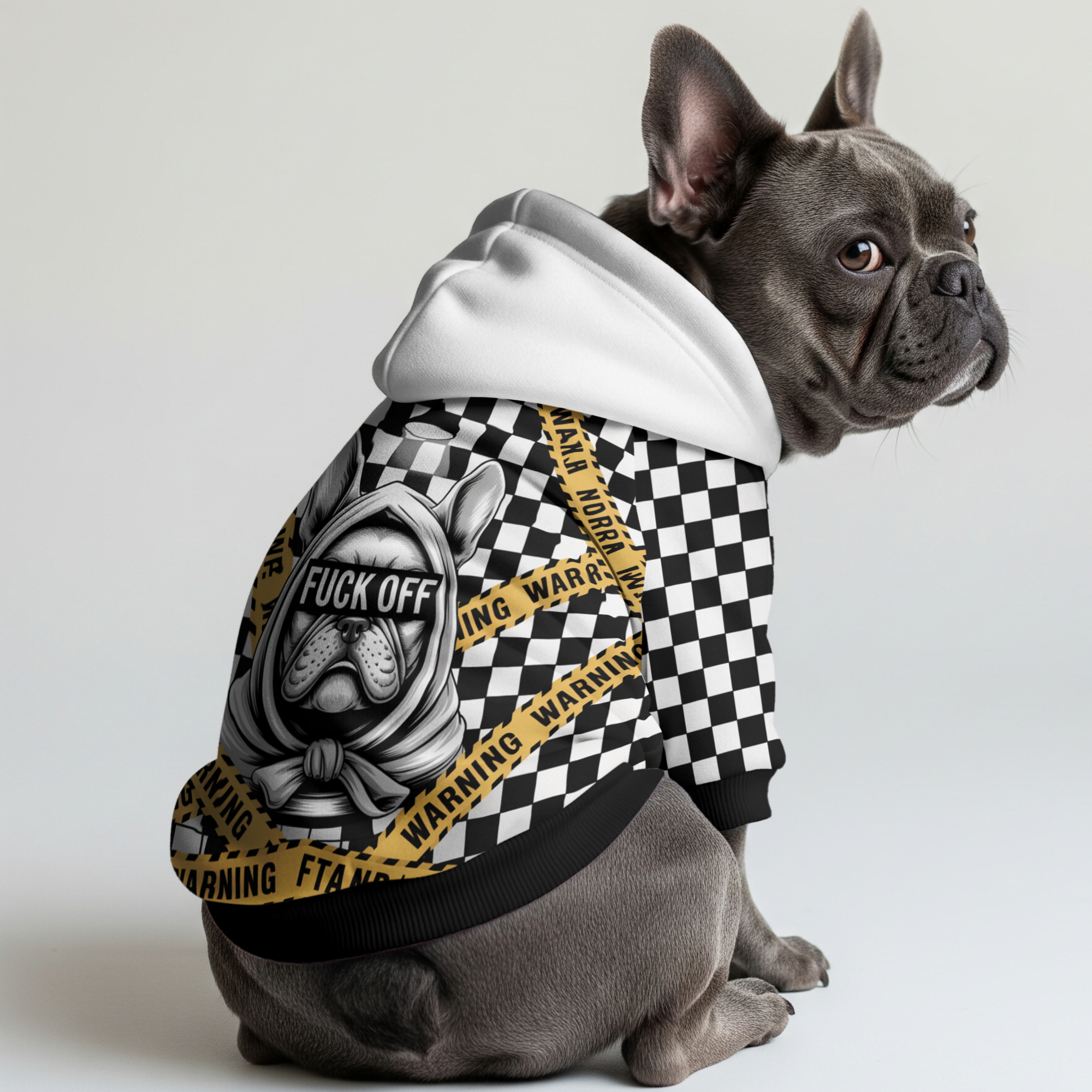 Monty French Bulldog Cozy Hoodie for Brachycephalic Dogs-fadou