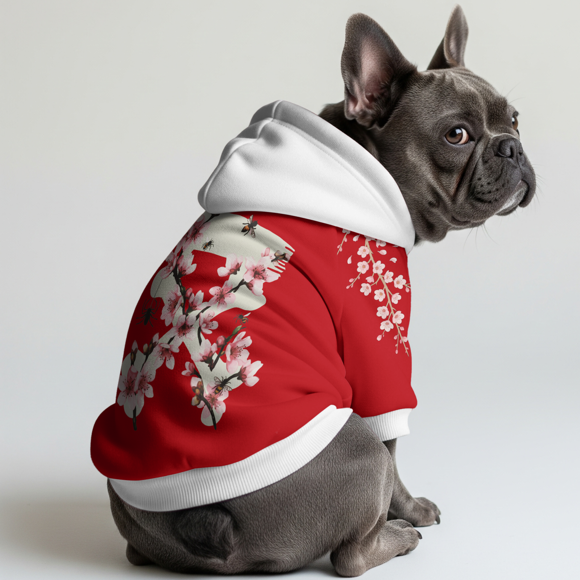 Darwin French Bulldog Dog Hoodie for Brachycephalic Dogs-fadou