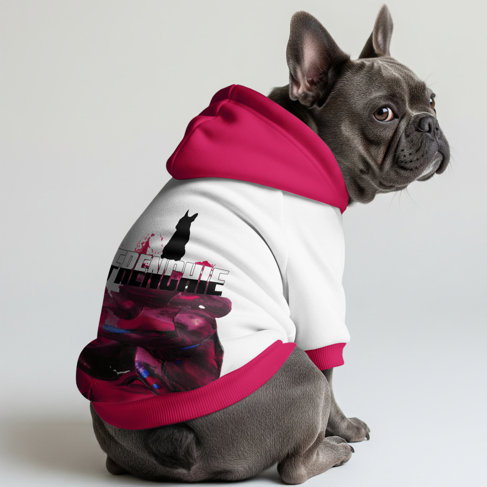 Sheila French Bulldog Cozy Hoodie for Brachycephalic Dogs-fadou