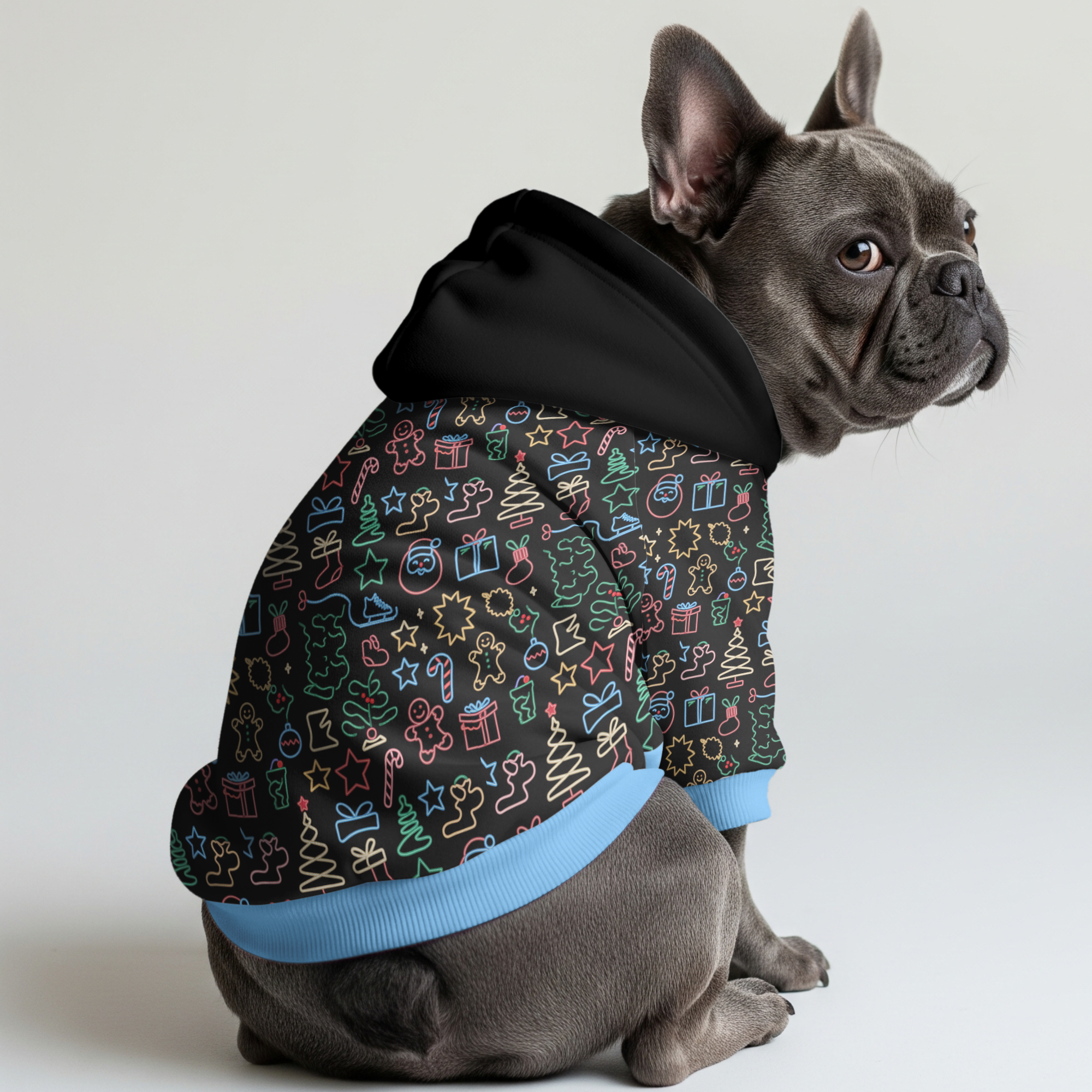 Cooper French Bulldog Pet Sweatshirt for Travel Comfort-fadou