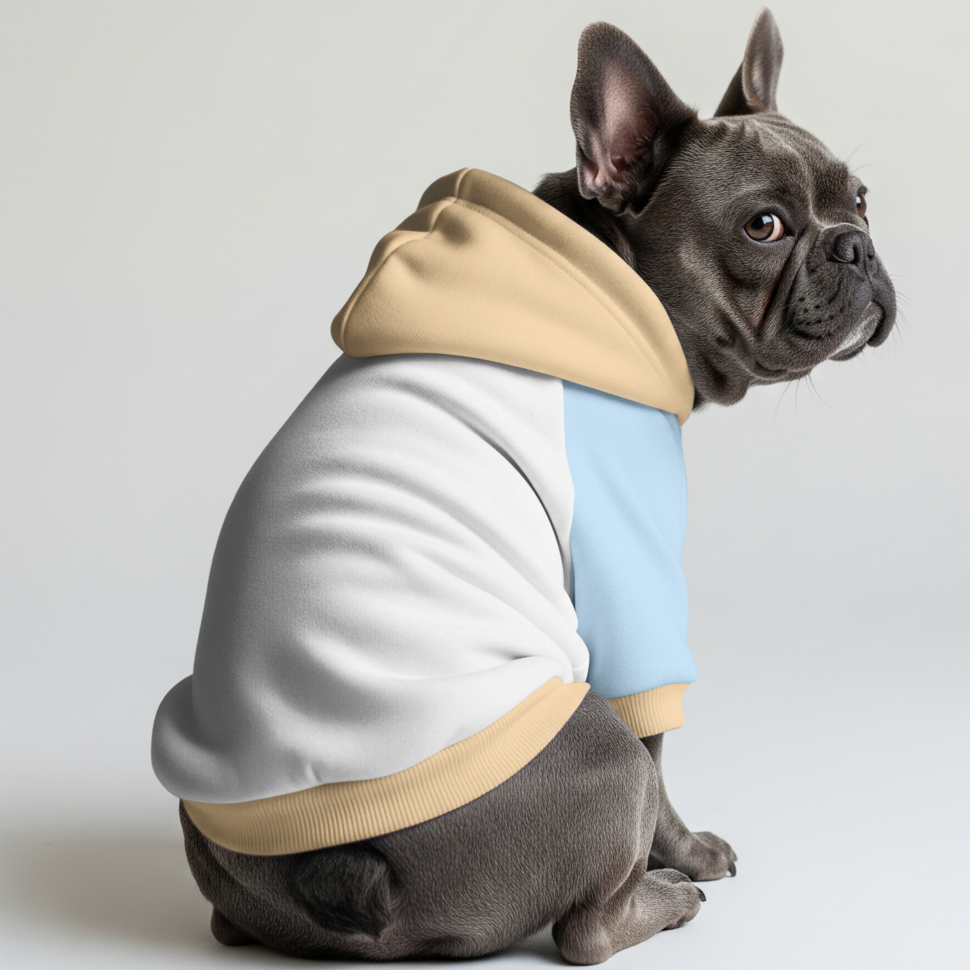 Winston French Bulldog Fleece Hoodie for Training Sessions-fadou