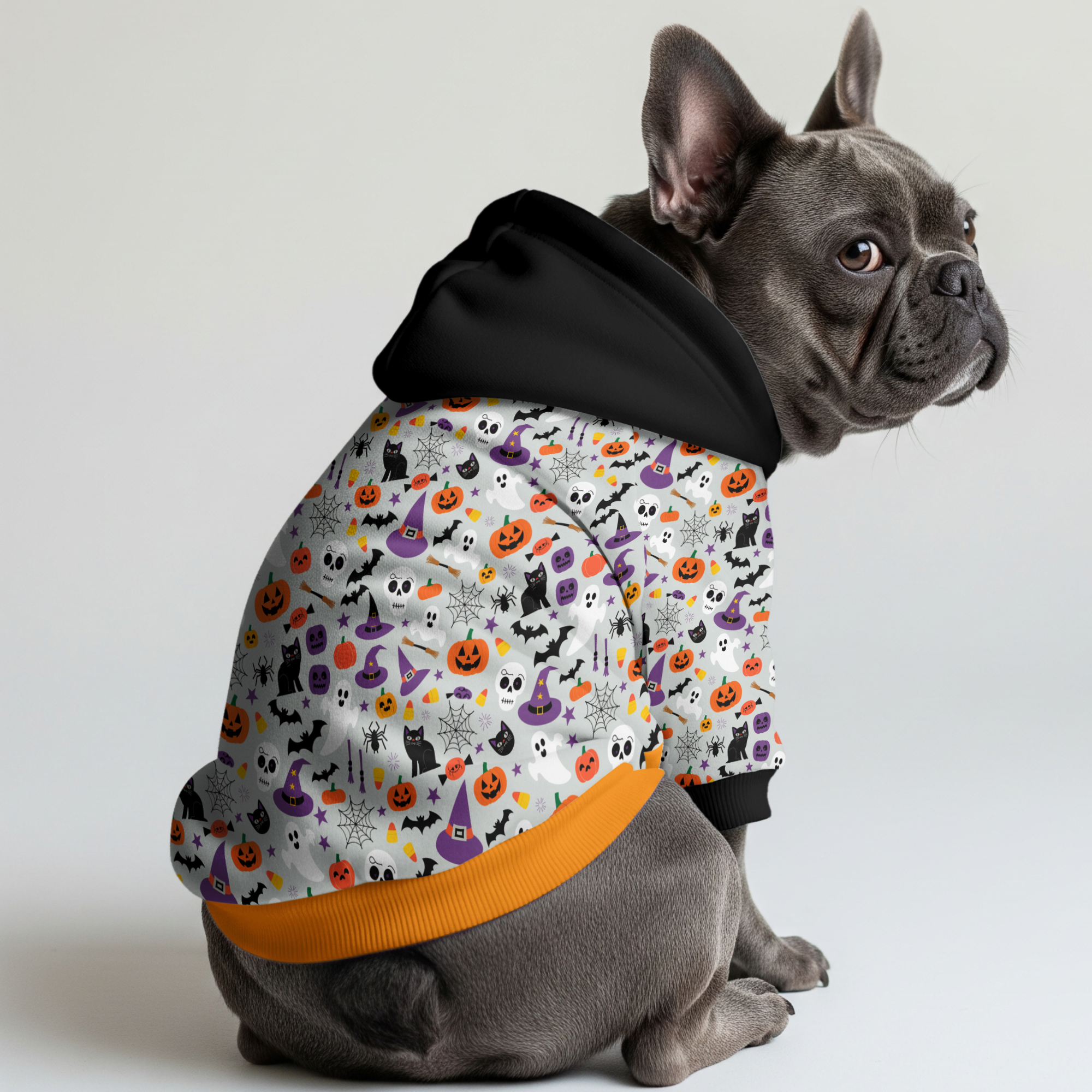 Bandit French Bulldog Pet Sweatshirt for French Bulldogs-fadou