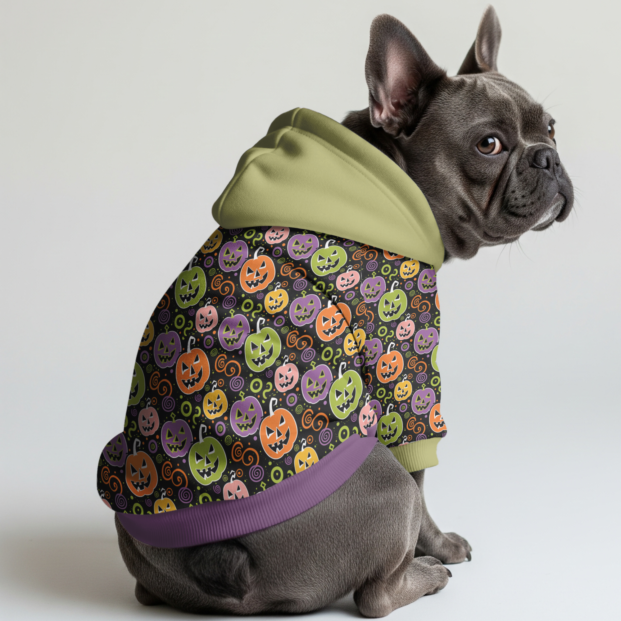 Beau French Bulldog Pet Sweatshirt for Short-Nosed Dogs-fadou